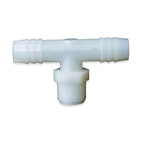 AT Series Plastic Threaded Tee Adapter Fittings