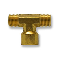 1/8 Inch (in) Male National Pipe Thread (MNPT)  Leg Tee