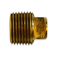 BSQP Series Square Head Brass Plug