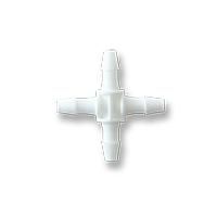 CX Series Plastic Barbed Cross Fittings