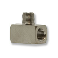 MBT Series Male National Pipe Thread (FNPT) Male Branch Tee - 2