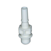 MLLR-1428 Series Threaded Hex Nut Male Luer Connector Fitting