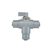 PBV5 Series 3-Way Plastic Ball Valves