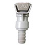 20 IHBS Series Grey Chemical-Resistant Polypropylene Quick Coupling