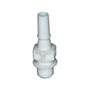 MLLR-1428 Series Threaded Hex Nut Male Luer Connector Fitting
