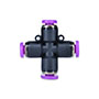 PUCX Series Push-to-Connect Cross Fittings