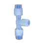 TGAT Series 1/8 to 3/4 Inch (in) Size Male National Pipe Thread (MNPT) and 1/4 to 3/4 Inch (in) Outer Diameter (OD) Compression Tee Fitting