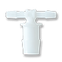 TR-R Series Plastic Barbed Tee Fittings