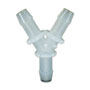 Y-R Series Equal Single Barbed Wye